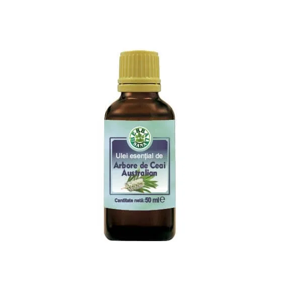 Ulei esenţial de Arbore de Ceai Australian, 50 ml, Herbavit — preț și oferte