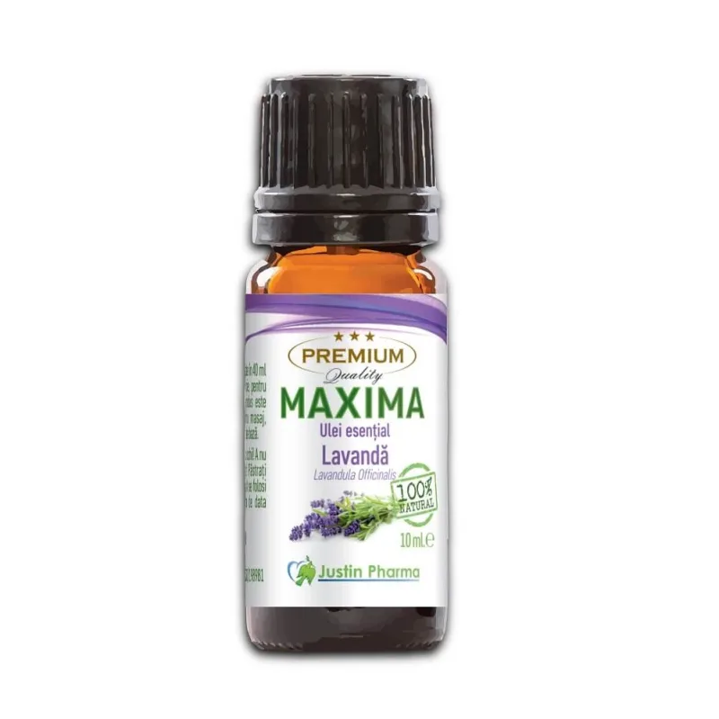 Ulei esential de Lavanda, 10 ml, Justin Pharma — preț și oferte