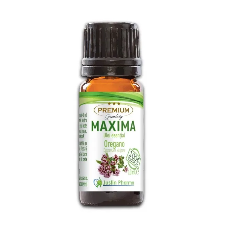 Ulei esential de Oregano, 10 ml, Justin Pharma — preț și oferte