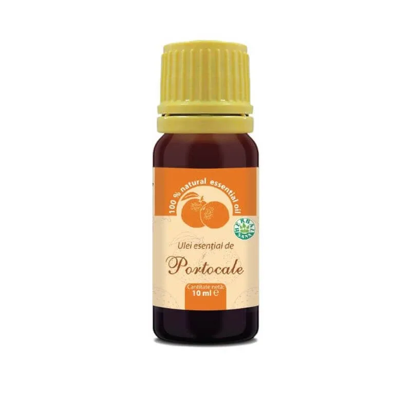 Ulei esenţial de portocale 100% pur, 10 ml, Herbavit — preț și oferte