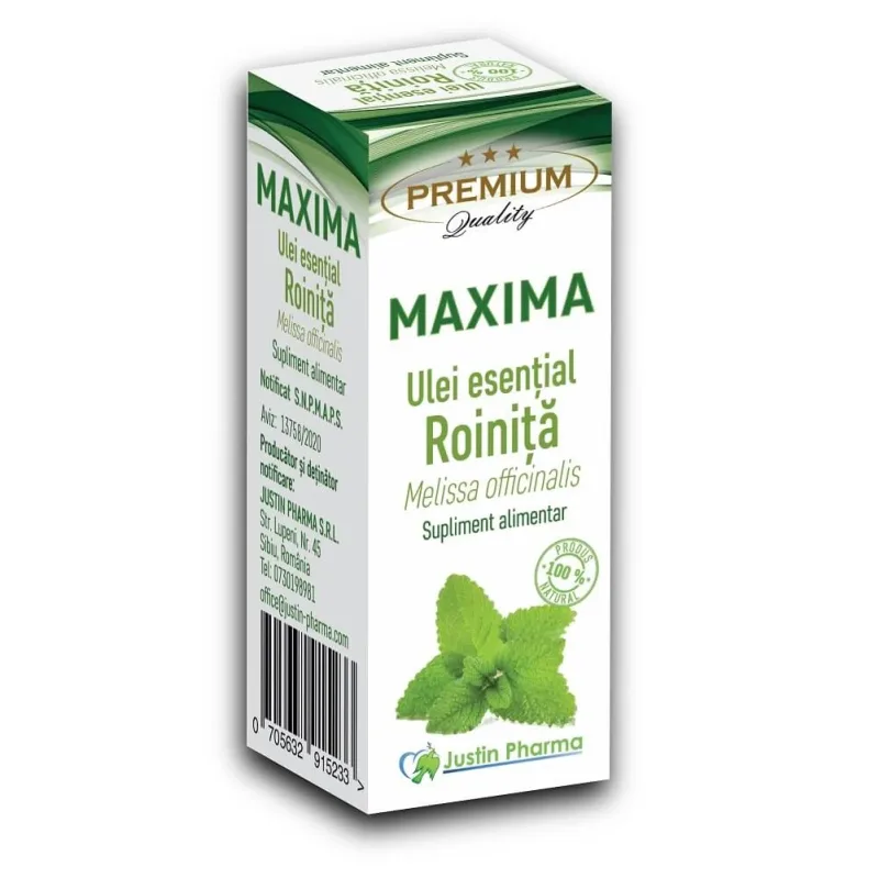 Ulei esential de Roinita, 10 ml, Justin Pharma — preț și oferte