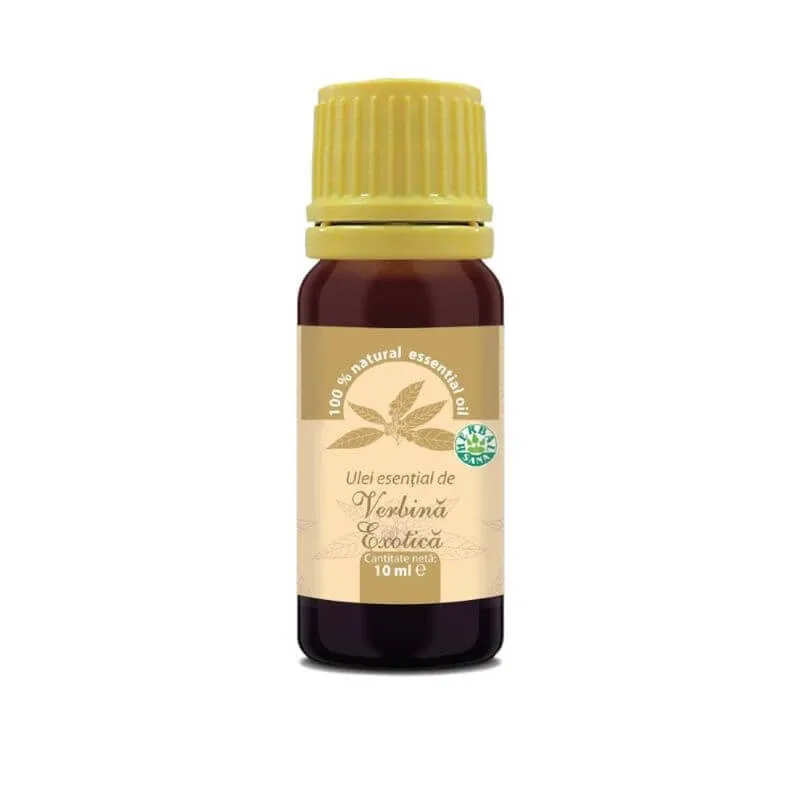 Ulei esenţial de verbină exotică 100% pur, 10 ml, Herbavit — preț și oferte