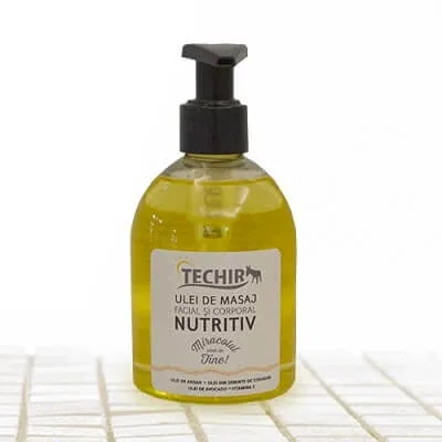 Ulei nutritiv de masaj facial și corporal, 250 ml, Techir TECHIRGHIOL FARMA COSMETICS — preț și oferte
