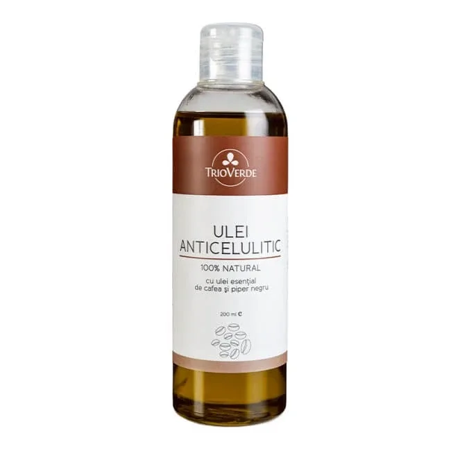 Ulei pentru masaj anticelulitic, 200 ml, Trio Verde — preț și oferte