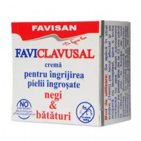 Unguent bătături și negi Clavusal, 10 ml, Favisan — preț și oferte
