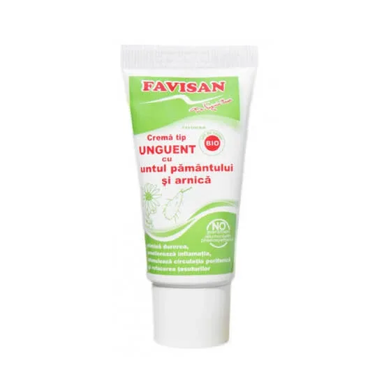 Unguent cu untul pamantului si arnica, 30 ml, Favisan — preț și oferte