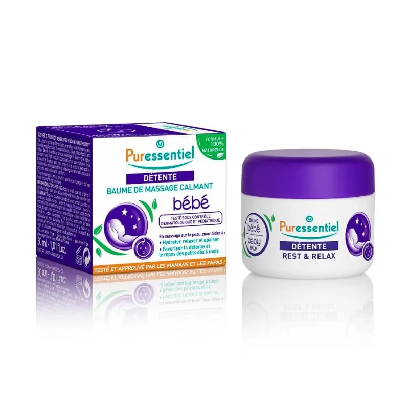 Unguent de masaj cu 5 uleiuri esențiale, 30 ml, Puressentiel — preț și oferte