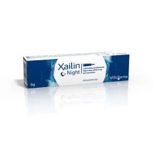 Unguent lubrifiant Xailin Night pentru ochi uscați 5 g, Visuafarma