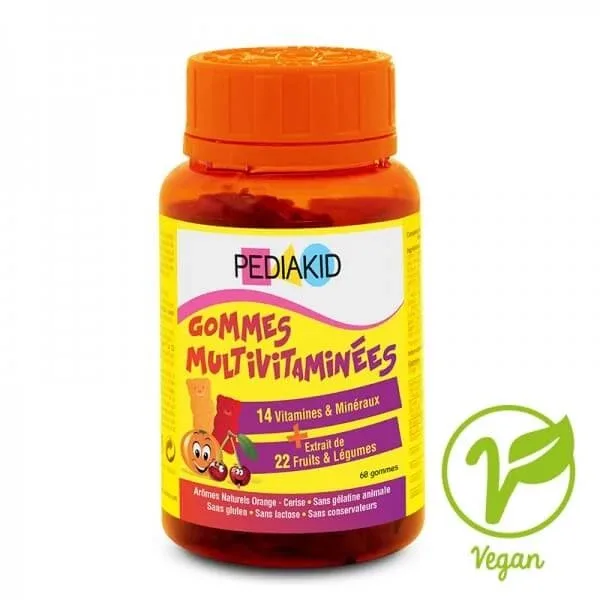 Ursuleți gumați cu vitamine și minerale, 60 ursuleți, Pediakid Lab. Ineldea — preț și oferte