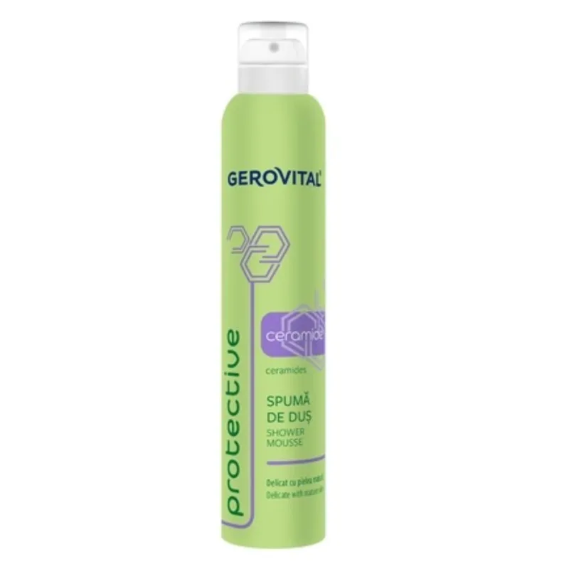 Spuma de dus cu ceramide, 200 ml, Gerovital FARMEC — preț și oferte