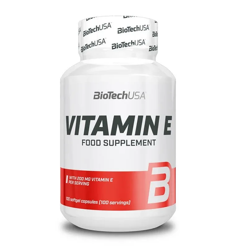Vitamin E, 100 capsule moi, BioTech USA — preț și oferte