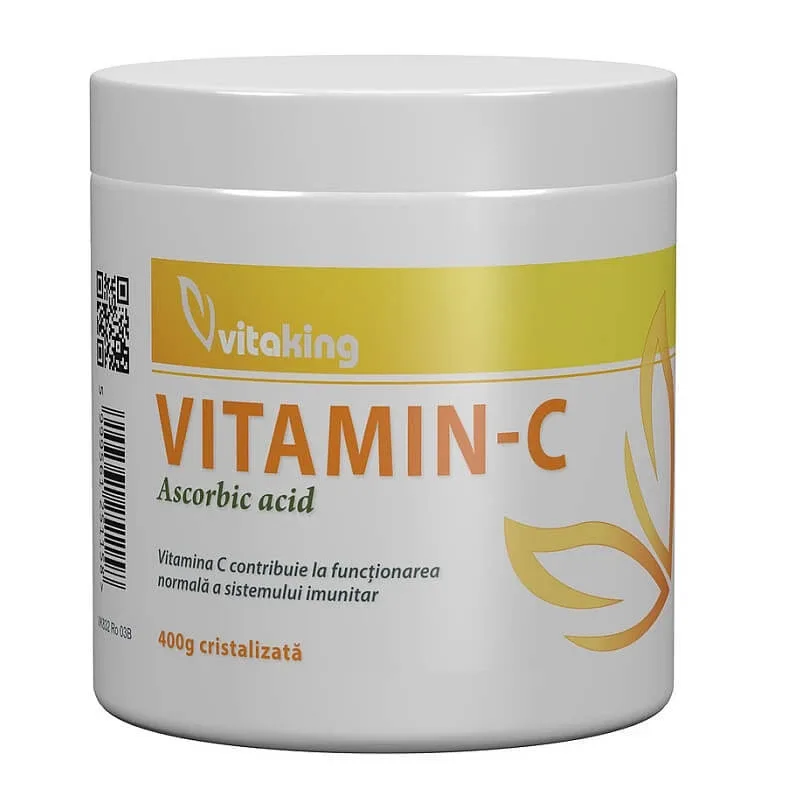 Vitamina C ascorbic acid, 400 g, VitaKing — preț și oferte