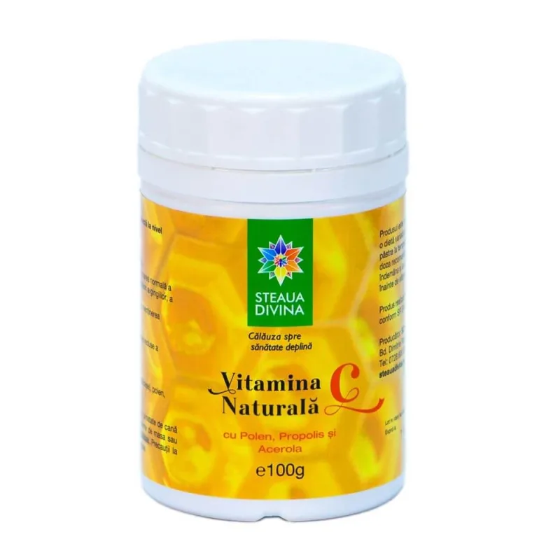 Vitamina C Naturala, 100 g, Steaua Divina — preț și oferte