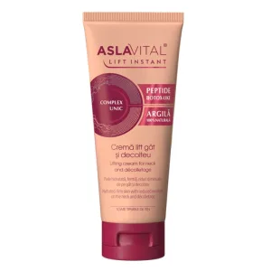 Crema lift pentru gat si decolteu Lift Instant, 100 ml, Aslavital