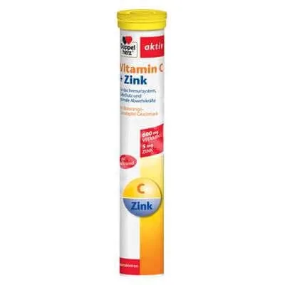 Vitamina C+Zinc, 15 comprimate, Doppelherz — preț și oferte