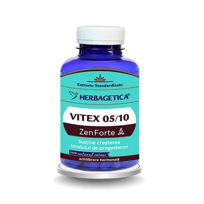 Vitex Zen 05/10, 120 capsule, Herbagetica — preț și oferte