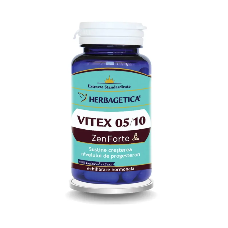 Vitex Zen 05/10, 60 capsule, Herbagetica — preț și oferte