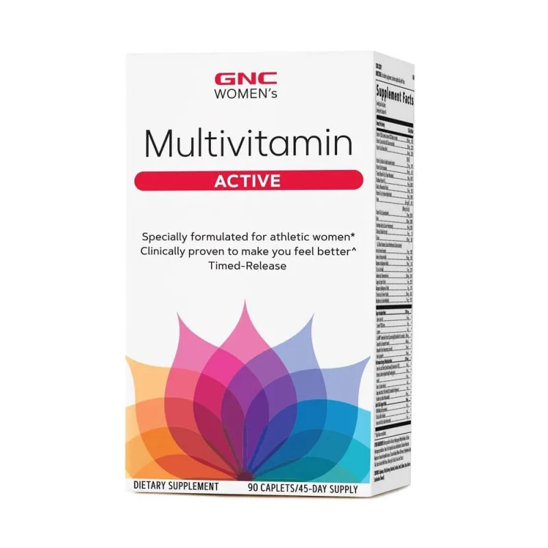 Women's Multivitamin Active (202011), 90 tablete, GNC — preț și oferte