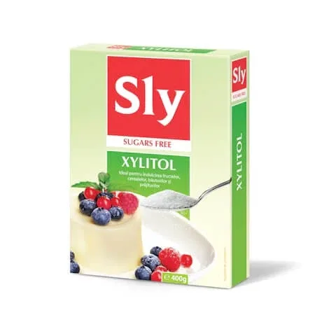 Xylitol indulcitor natural, 400 g, Sly Nutritia SLY NUTRICIA — preț și oferte