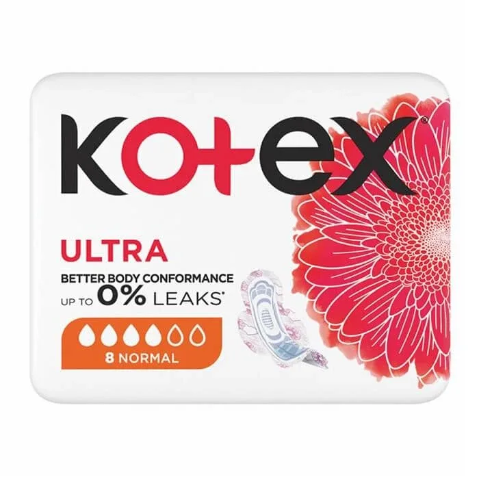 Absorbante Ultra Normal, 8 bucati, Kotex — preț și oferte