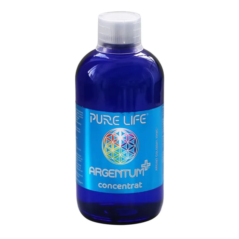 ARGENTUM+25 Concentrat, Argint coloidal ionic, 480ml, Pure Life — preț și oferte
