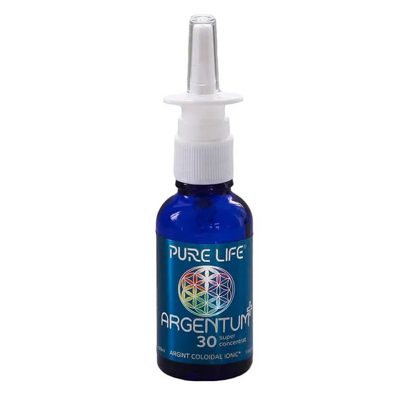 Argint coloidal ionic Argentum+ 30, 30 ml, Pure Life — preț și oferte
