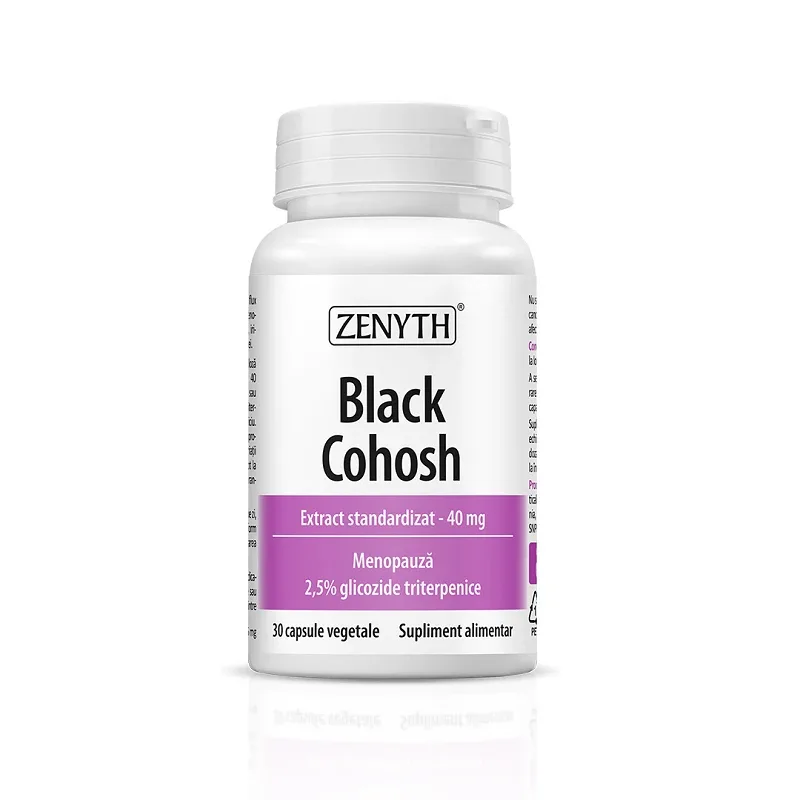 Black Cohosh, 30 capsule, Zenyth — preț și oferte