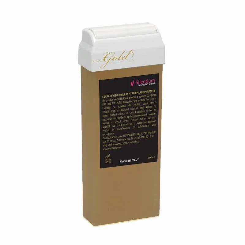 Ceara depilatoare miere roll on, 100 ml, Roial V-Silentium — preț și oferte