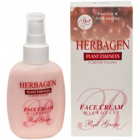 Crema de fata cu micronizat de strugure rosu, 100 ml, Herbagen — preț și oferte