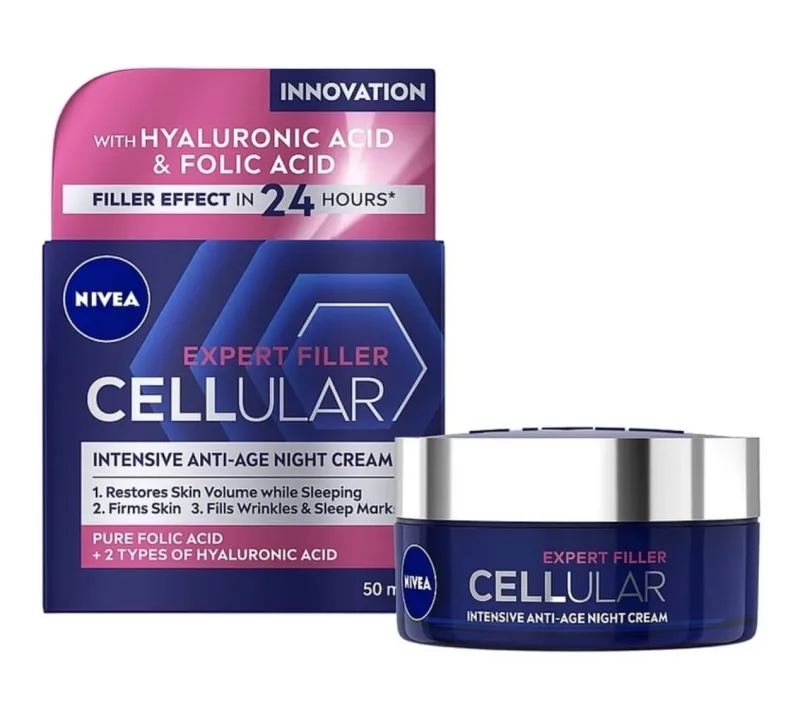 Crema de noapte Cellular Filler Firming, 50 ml, Nivea — preț și oferte