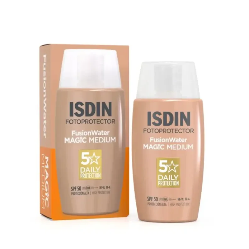 Isdin Fusion Water Color Fotoprotector crema de protectie solara pentru fata cu SPF 50  50 ml Isdinceutics De — preț și oferte