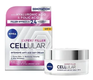 Crema de zi cu SPF 15 Cellular Filler Firming, 50 ml, Nivea