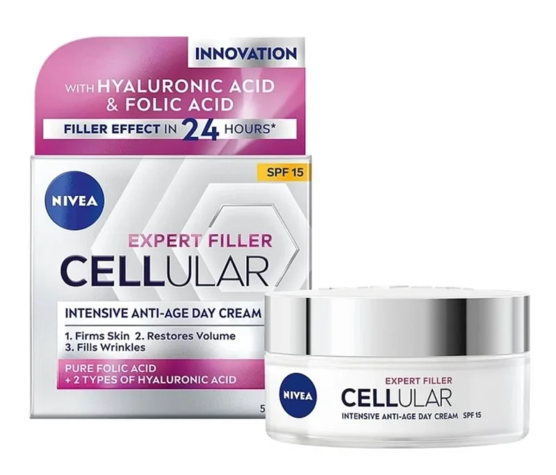 Crema de zi cu SPF 15 Cellular Filler Firming, 50 ml, Nivea — preț și oferte