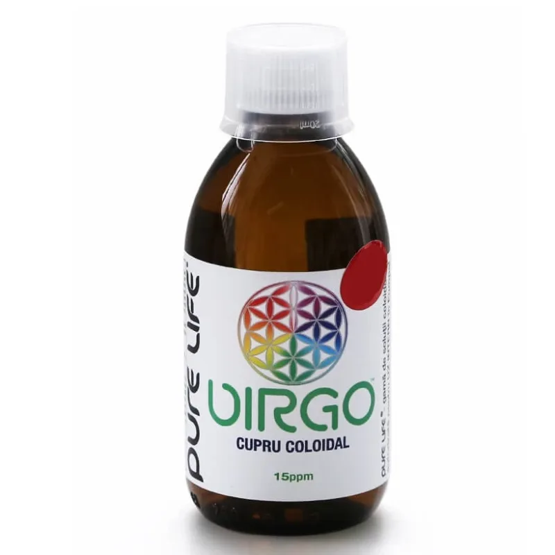 Cupru coloidal Virgo, 240 ml, Pure Life — preț și oferte