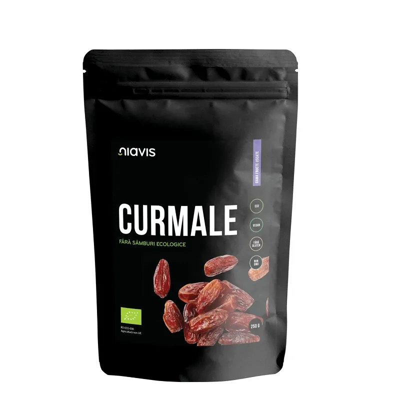 Curmale fara samburi Bio, 250 g, Niavis — preț și oferte