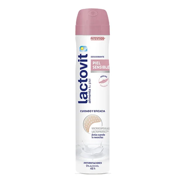 Deo spray pentru piele sensibilă, 200 ml, Lactovit — preț și oferte