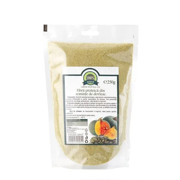 Fibra proteica din seminte de dovleac, 250 g, Carmita Classic — preț și oferte