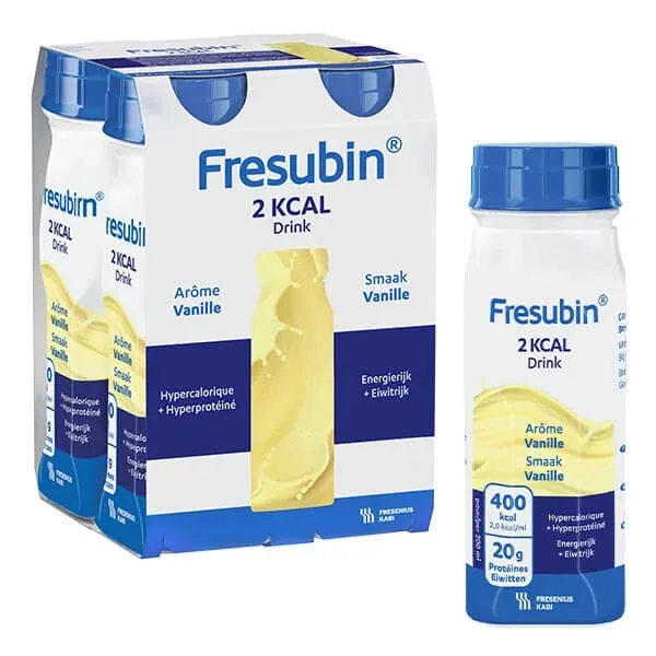 Fresubin 2kcal drink vanilie, 4 x 200ml, Fresenius Kabi — preț și oferte