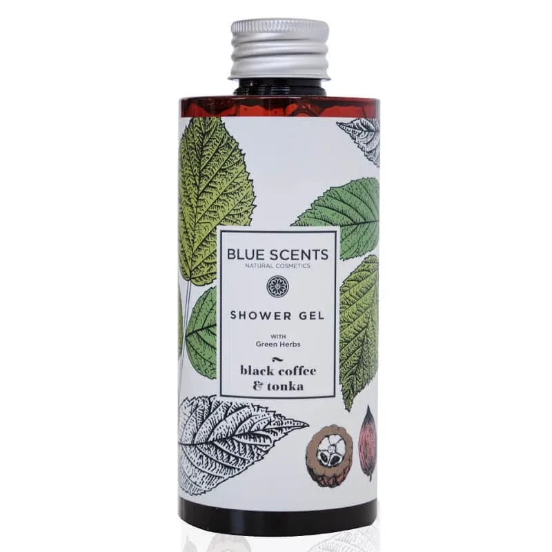 Gel de dus Black Coffee & Tonka, 300 ml, Blue Scents — preț și oferte