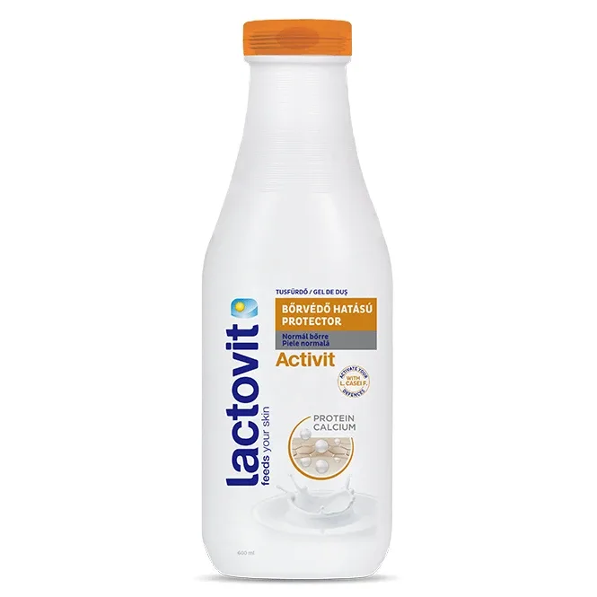 Gel de duș protector pentru piele normală Activit, 600 ml, Lactovit — preț și oferte
