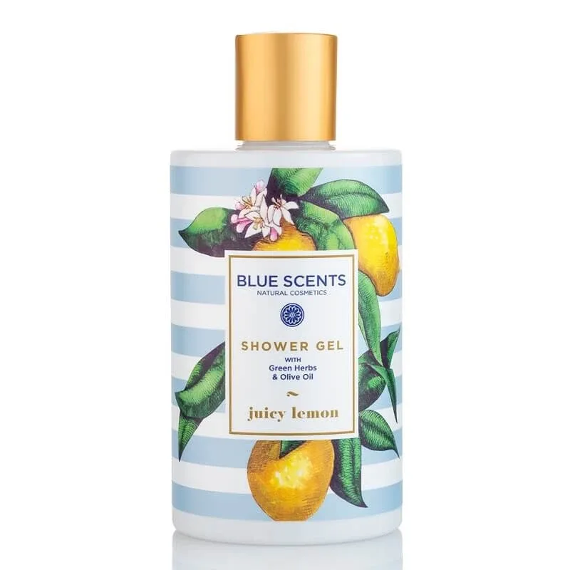 Gel de dus Juicy Lemon, 300 ml, Blue Scents — preț și oferte