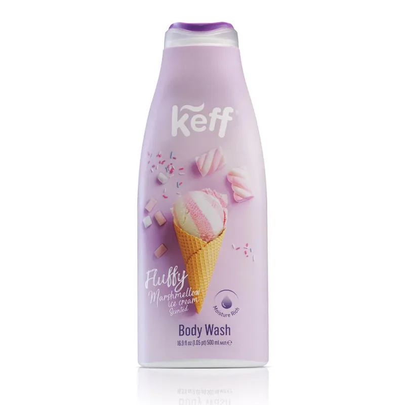 Gel de dus Marshmallow Keff, 500 ml, Sano — preț și oferte