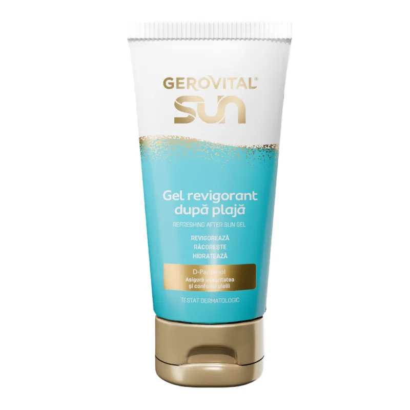 Gel revigorant dupa Plaja Sun, 150 ml, Gerovital FARMEC — preț și oferte