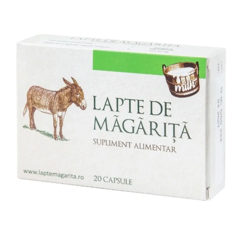 Lapte de măgăriță, 20 capsule, Eurobrands — preț și oferte