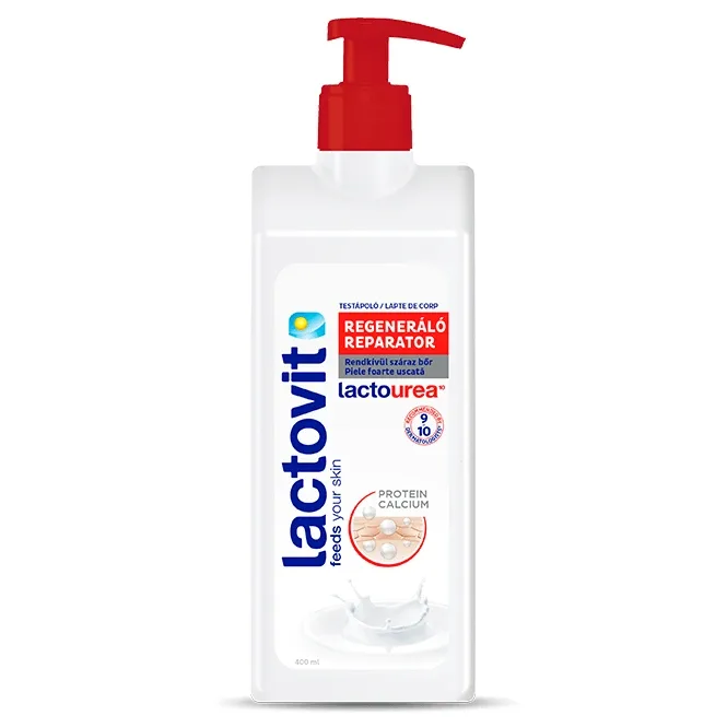 Lapte de corp reparator pentru piele foarte uscată Loctourea, 400 ml, Lactovit — preț și oferte