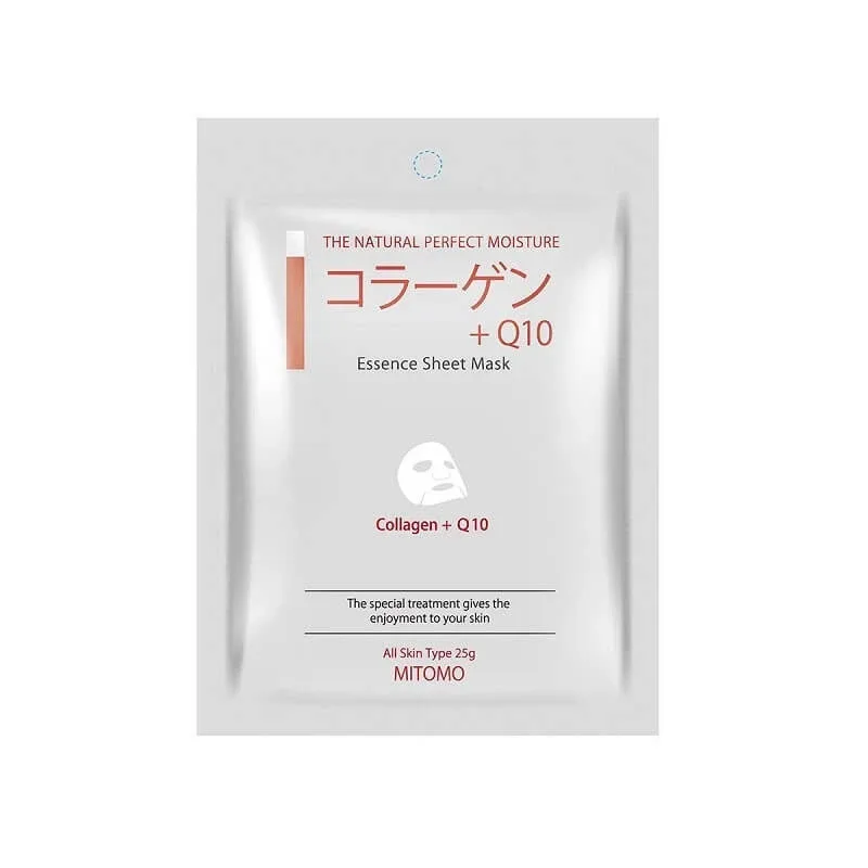 Mască de faţă cu Colagen si Coenzima Q10, 25 g, Mitomo — preț și oferte