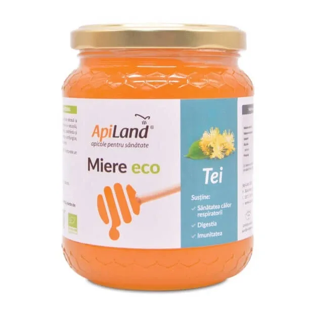 Miere eco de tei, 500 g, Apiland — preț și oferte