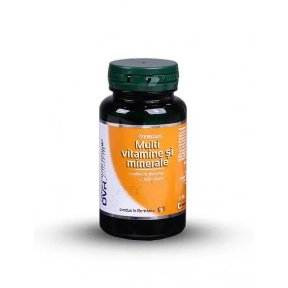 Multi Vitamine si Minerale, 60 capsule, DVR Pharm — preț și oferte