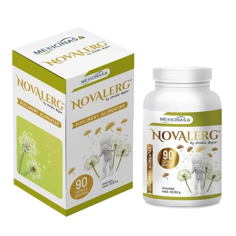Novalerg, 90 capsule vegetale, Medicinas — preț și oferte