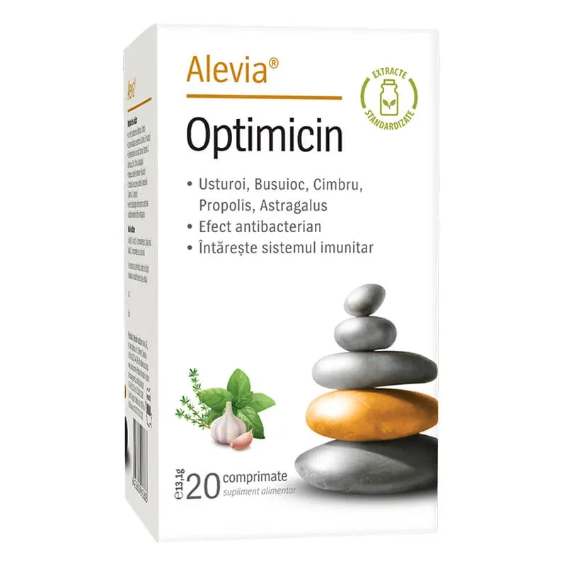 Optimicin, 20 capsule, Alevia — preț și oferte